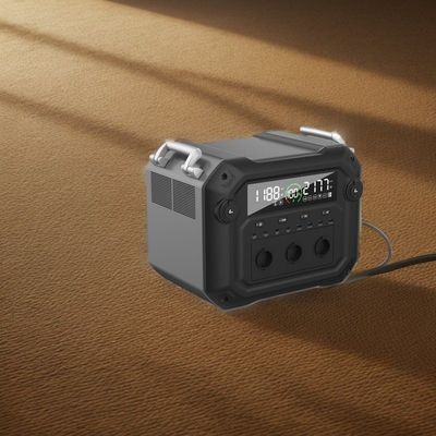 AC 출력 전력 2500W 2340wh 야외 휴대용 발전소 이온 태양 에너지 저장