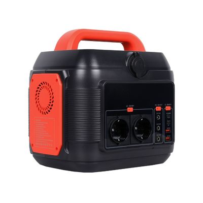 커스터마이징 할 수있는 색상 600W/576wh 실내 비상 발전소용 휴대용 태양 발전기