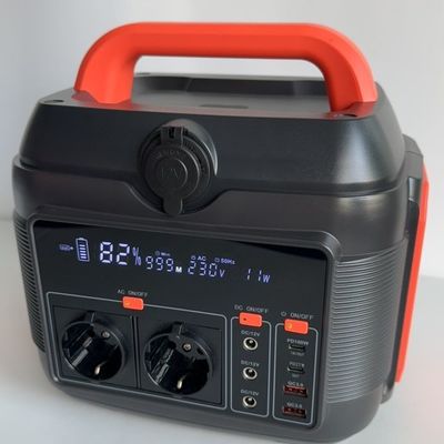 600W AC 출력 휴대용 발전소 동아시아 수출 태양 에너지 저장 시스템