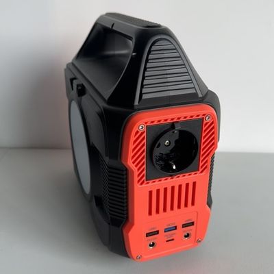 야외 리?? 배터리 에너지 저장 배터리 300W 휴대용 발전소 MPPT