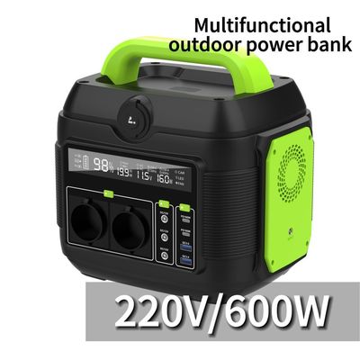 휴대용 220V 600W 야외 캠핑 에너지 저장 발전기