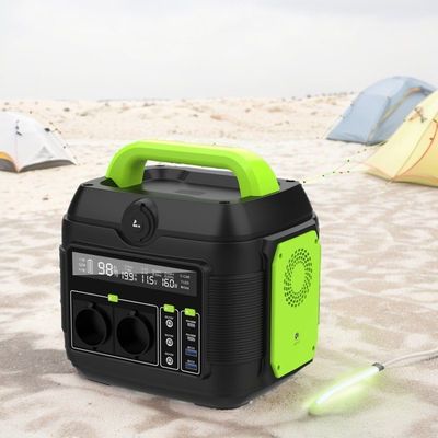 600W MPPT와 리쿼드 크리스탈 디스플레이를 가진 야외 에너지 저장 발전소