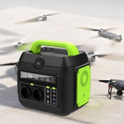 600W 미니 UPS 휴대용 발전기 220V EU AC 소켓 비상 전원 공급