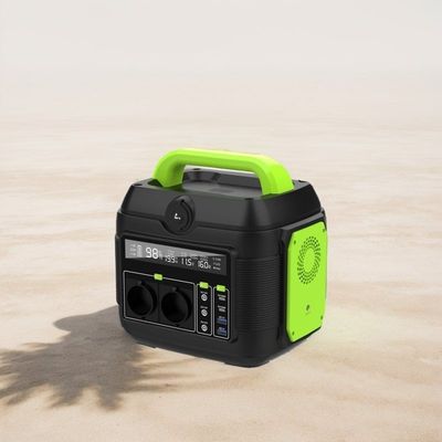 600W 110V/220V 리?? 배터리 친환경 야외용 태양 휴대용 발전소