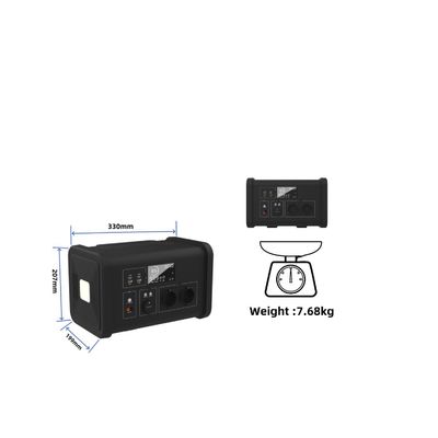 12V-13V/10A DC 출력 700W/537.6wh 캠핑 및 태양 전력용 휴대용 발전소