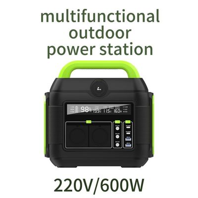 야외 애호가용 다목적 600W 휴대용 충전소 전원 은행