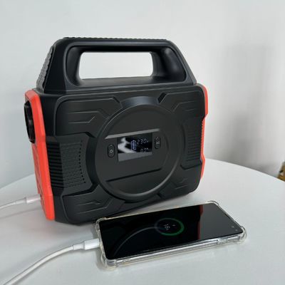높은 전력 300W 발코니 RV 에너지 저장 발전기 LED 조명 모바일 전력 AC 출력 S3
