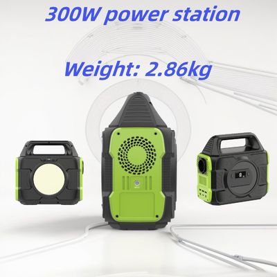 캠핑 및 RV 전원을위한 300W 휴대용 발전소 288wh 야외 태양 발전기 S3