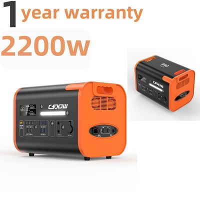 보트 RV 및 노트북용 1800W 2000W 2200W 2400W 태양 발전기