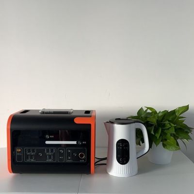 유럽 연합 AC 소켓 2000W 2048wh 휴대용 전력 발전소 쌍방향 고속 충전 UPS
