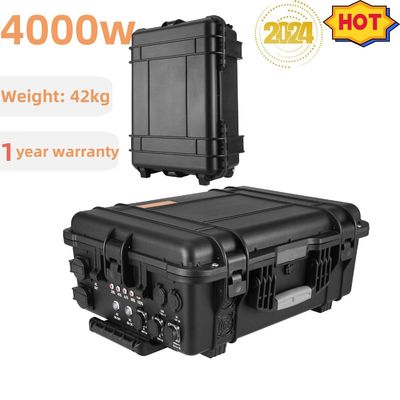 RV 및 야외용 3000W 4000W 대용량 휴대용 태양 발전기 6-7h 충전 시간