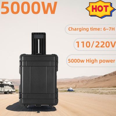 8000W 피크 파워 휴대용 에너지 저장 태양 발전기