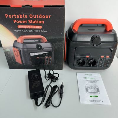야외 휴대용 발전소용 600W 태양 에너지 저장 발전기