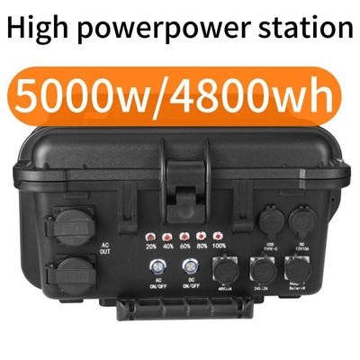 5000W 다기능 휴대용 발전소 LT-50 리?? 철화강 배터리