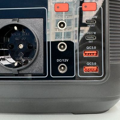 간단하고 안전한 탑재 전력 발전소 600W288wh 태양 전지 장착 장치