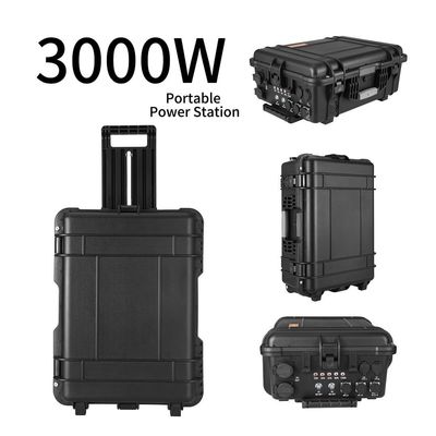 48V62.5ah 배터리 용량으로 3000W 비상 전력 저장소 휴대전력 발전소