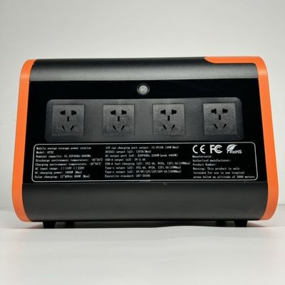 800W 태양 입력 2048wh2200wh 야외 발전소와 수명 2000 번