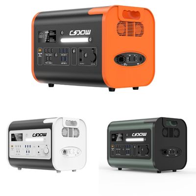 CE Un38.3 MSDS 인증 1000W 2000W 2200W 실내 및 실외용 휴대용 발전소