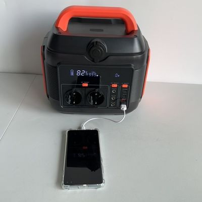 비상 전력 뱅크 600W 휴대용 에너지 저장 전력 발전소