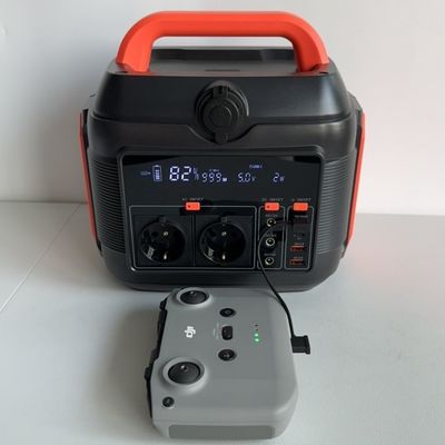 야외 비상 휴대용 전력 발전소 600W/576wh DC 출력 12-13V 10A