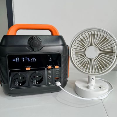 서비스 온도 C-45 ordm 가정용 비상사태용 이동 태양광 600W 발전소