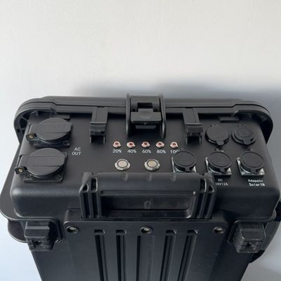 폭발 방지 LED 라이트 LiFePO4 리?? 배터리 휴대용 모바일 전원 공급 3000W