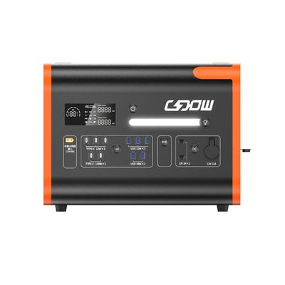 모든 AC 출력 소켓 2200W 실내 비상 전력 발전소