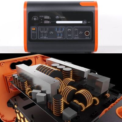 2200W40ah 무선 충전 태양 에너지 저장 전력 발전소