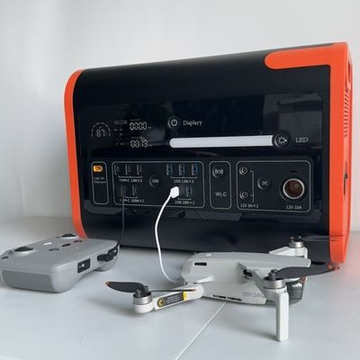 1500W 급충전 600W 휴대용 태양광 에너지 저장 발전기 2200W 발전소