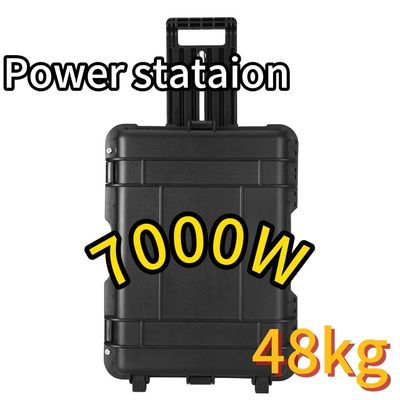 3000W-7000W 야외 이동 전원 공급 장치 / 배터리 ST-70 ABS 합금 껍질 재료 OEM ODM