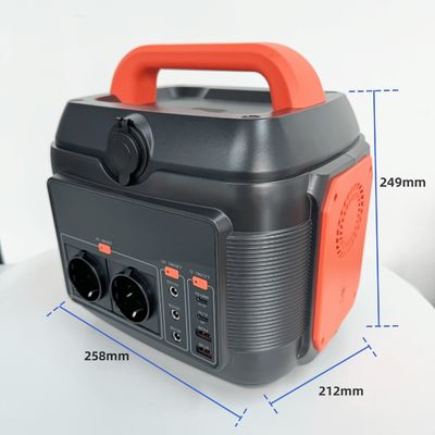 600W/576wh 가정 비상 휴대용 에너지 공급 발전소 컴팩트하고 강력