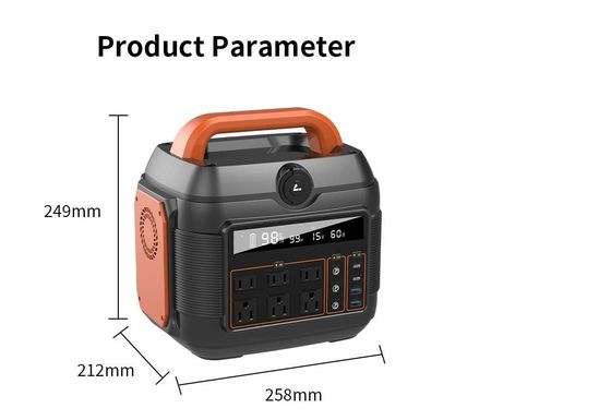 2024 야외 여행 및 가족 비상사태용 온도 600W/7000W 휴대용 발전소