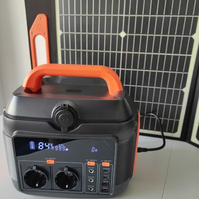 600W 여행용 휴대용 리?? 에너지 저장 장치 태양 전지 패널 충전 60W