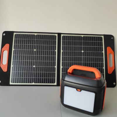 600W 여행용 휴대용 리?? 에너지 저장 장치 태양 전지 패널 충전 60W