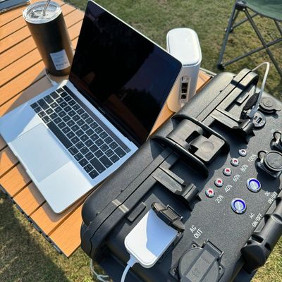 휴대용 발전소 110V/220V/3000W/4000W/5000W 블랙 리?? 배터리 비상 CE.Un38.3