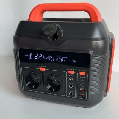 Aii 휴대용 발전소 40ah 14.4V 600W 576wh 가정용 태양 에너지 저장 배터리 세트