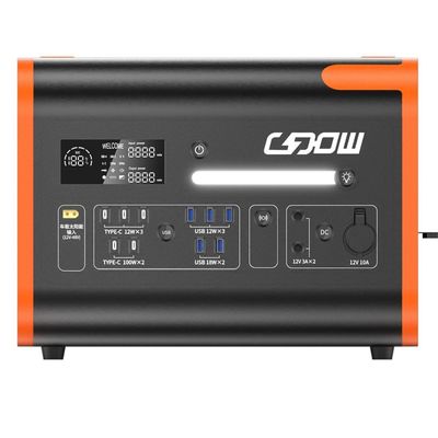 220V/40ah/2200W 태양광 전력 휴대용 야외 에너지 저장 발전소 빠른 충전 1500W 리?? 배터리