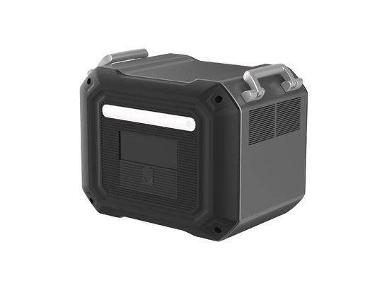 2500W AC 출력 전력 휴대용 발전소 Un38.3 야외 여행용 MSDS 인증