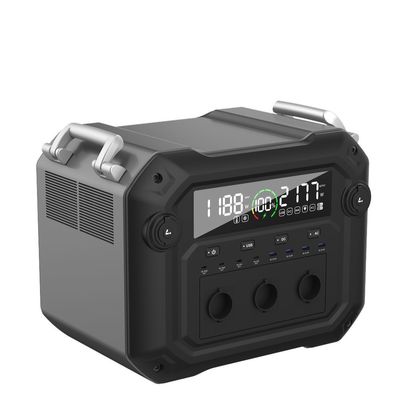 600W 최대 태양 전지 패널 입력 야외 및 비상 상황을위한 LiFePO4 발전소