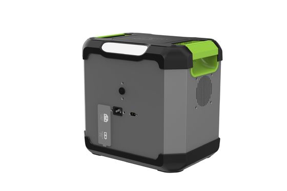 휴대용 발전소 1500W AC 출력 전력 및 응급용 C2형 출력 12V/2.25A