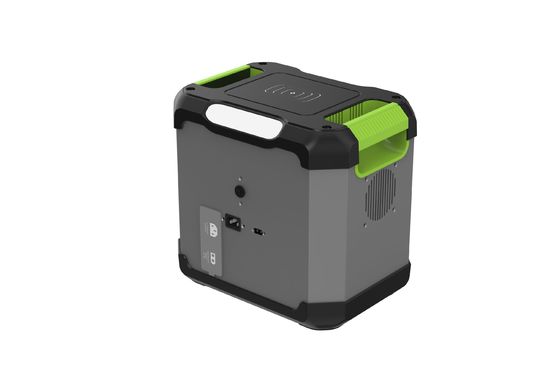 휴대용 발전소 1500W AC 출력 전력 및 응급용 C2형 출력 12V/2.25A
