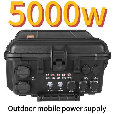 가정용 야외용 5000W AC LiFePO4 태양 발전기