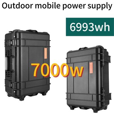 8000W 최고 전력 AC LiFePO4 태양 전력 발전소 야외 가정용