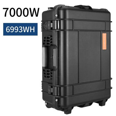7000W/6993wh 태양 발전기 외관 및 비상용 휴대용 전력 발전소