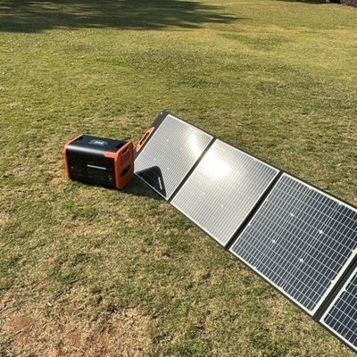 Un38.3/Msos 인증 2200W 220V 휴대용 태양 전지 충전 800W 야외용 발전기