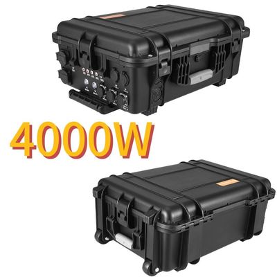 블랙 드래버 박스 아웃도어 드론 사진 4000W/3840wh 휴대용 발전소 강력