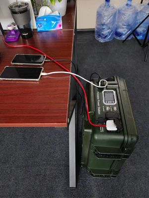 6000W 6048Wh 휴대용 충전기 태양 전지 패널 USB 및 자동차 충전 리?? 배터리