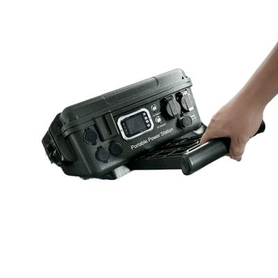 3000W/6000W/7000W 휴대용 LiFePO4 리?? 배터리 발전소 블루투스 연결
