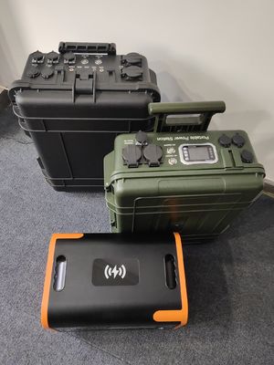 휴대용 에너지 저장 시스템 6000W 태양 전력 발전소 AC/DC 출력