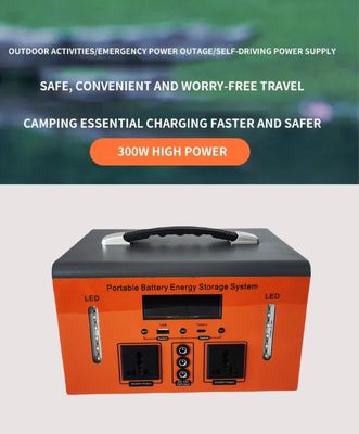 XT300 새로 설계된 휴대용 300W AC 및 DC 출력 에너지 저장 시스템 발전소